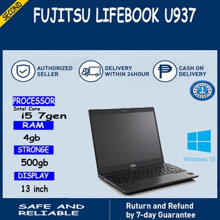 Ultrabook Fujitsu Lifebook U937 i5 7200U 8GB Ram 128GB Ssd Slim Mulus