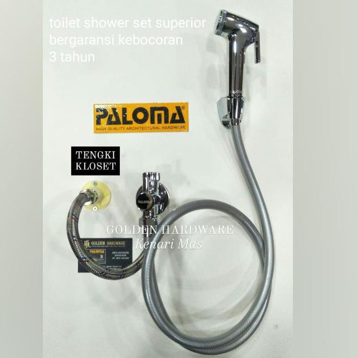PAKETAN SHOWER TOILET SET BIDED JET SHOWER CLOSET PALOMA KRAN CABAN