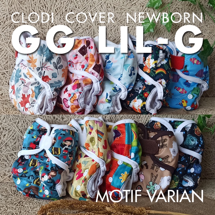 Lil-G Motif dengan 1 Insert | GG newborn | Clodi newborn | popok kain