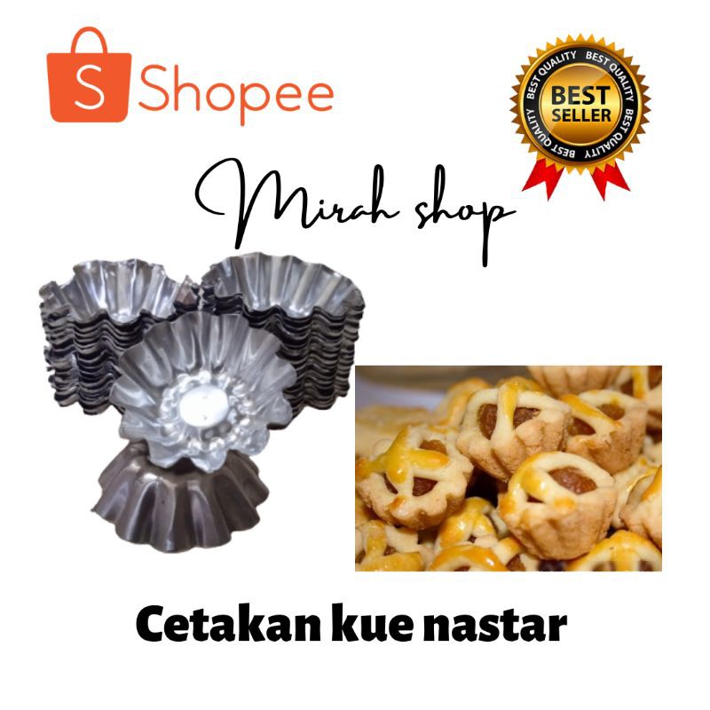 Cetakan nastar / cetakan nastar bunga / cetakan nastar keranjang tebal dan tidak lengket