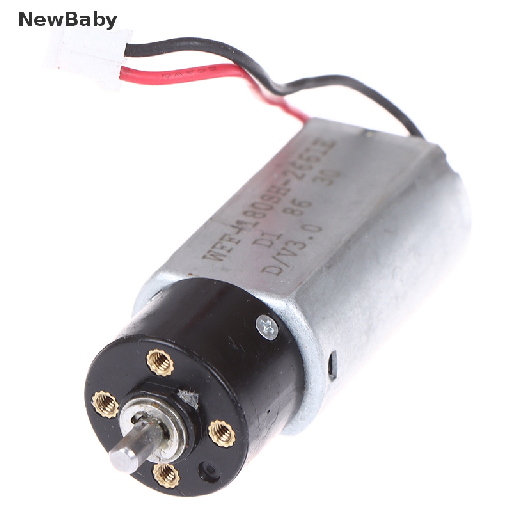 Newbaby Motor Mikro DC 3V Kecepatan Tinggi 180 Planetary