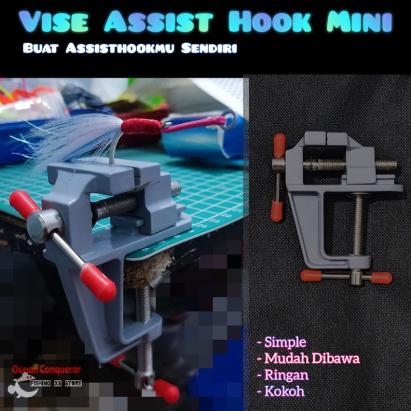 Vise Assist Hook Mini Ragum Tying Vise Murah