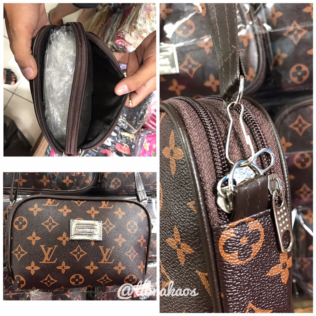Tas Slempang LV Kekinian / Tas Bahu kekinian / Tas  Wanita Kekinian