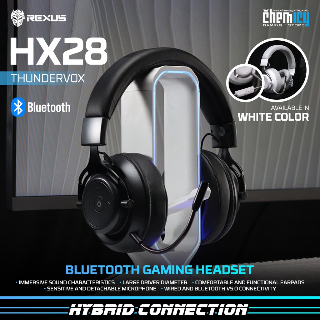 Rexus Thundervox Stream HX28 / HX-28 Bluetooth Gaming Headset