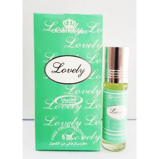 LOVELY Parfum Dobba 6ml Roll On Non Alkohol