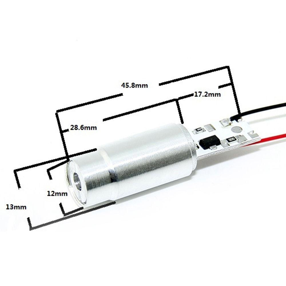 Dioda Laser 13mm Populer Modul Dioda Titik Penglihatan Hijau Kepala Aluminium Kualitas Tinggi Untuk Modul