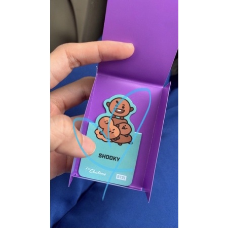 WTT Magnet Chatime x BT21 shooky
