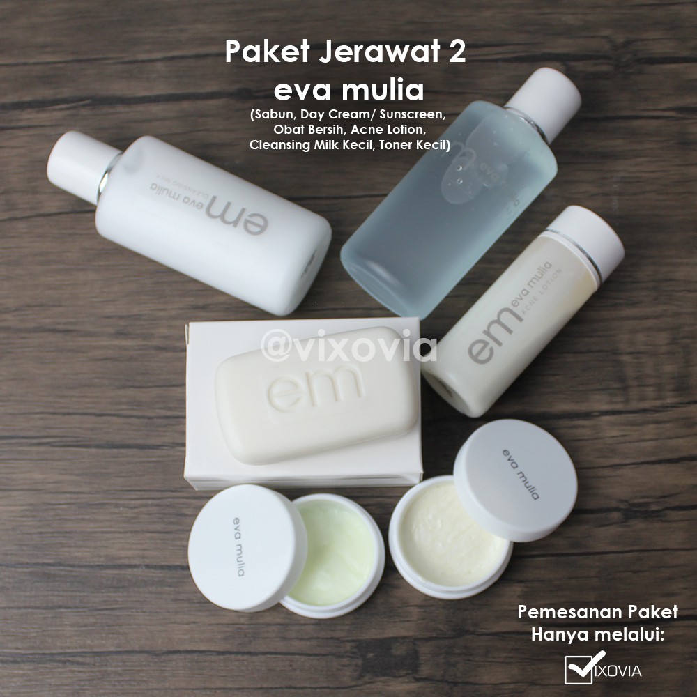 Paket Kulit Jerawat 2 Eva Mulia