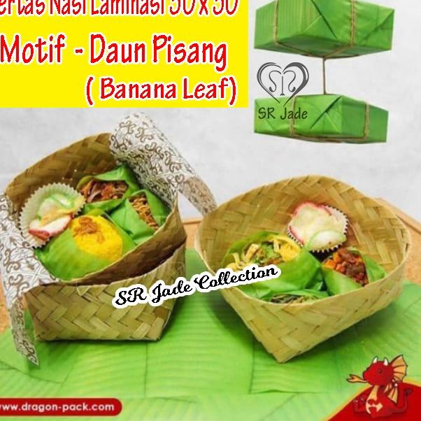 

⭐top⭐banget⭐ Kertas Nasi Laminasi 30x30 cm Anti Lengket Kertas Burger Wax Paper Wrap Kebab Sandwich