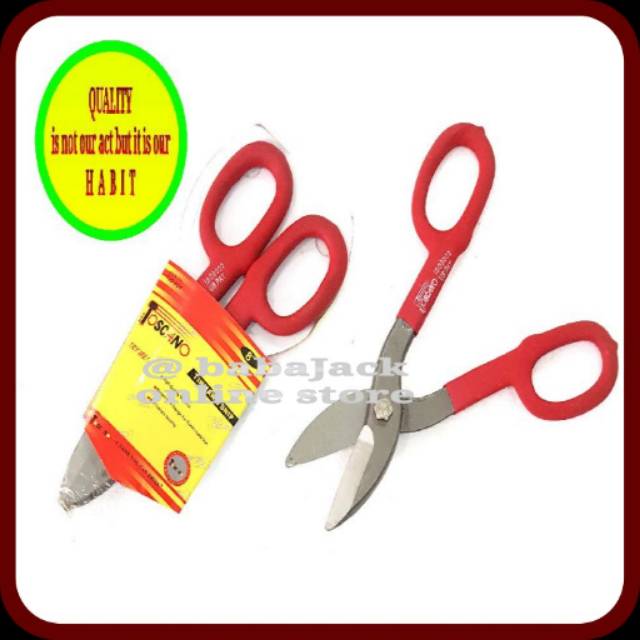 

Gunting seng 8 inci gagang karet