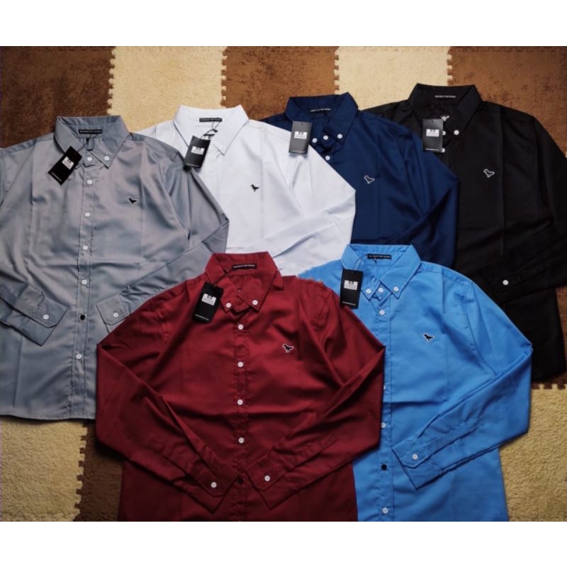 KEMEJA PANJANG WEEKEND OFFENDER HIGH QUALITY CASUAL HYPE FASHION PRIA