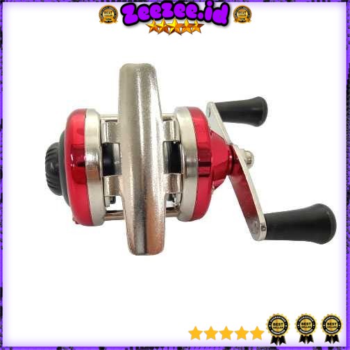 Reel Pancing mini Fishing Reel 3.01 MERAH