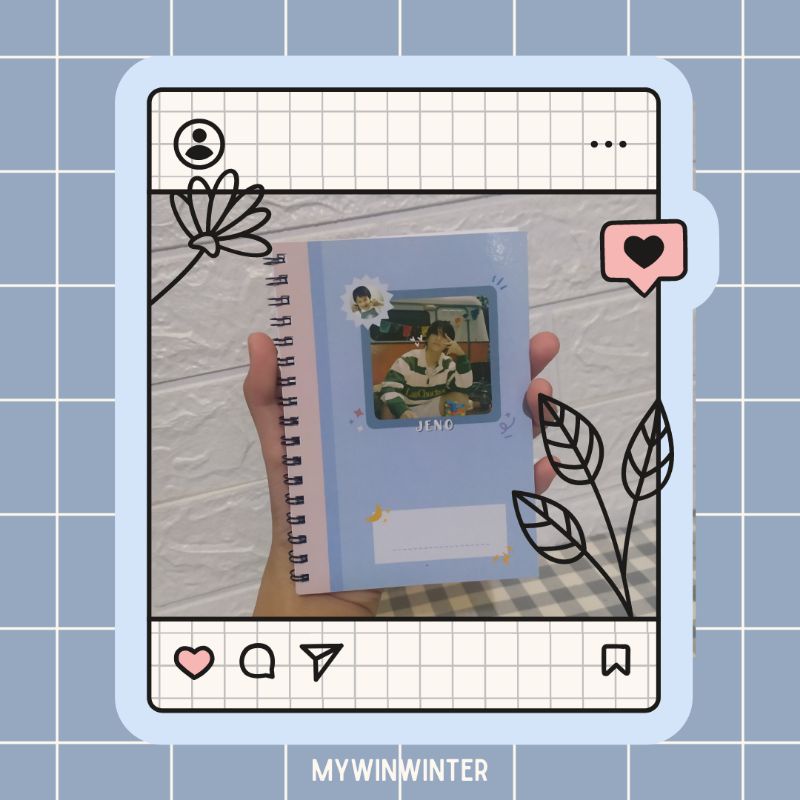 

LINK BARU | NOTEBOOK A6 | BOOK AESTHETIC JOURNALING DECO NCT DREAM | EVENT DESEMBER JANUARI FREE JEWEL CASE NCT 2021