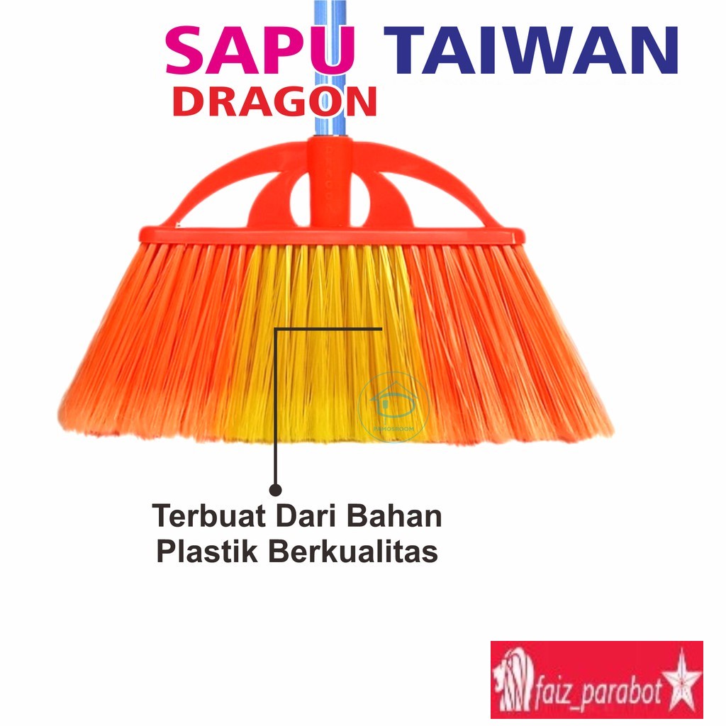 Sapu Taiwan Warna Dragon
