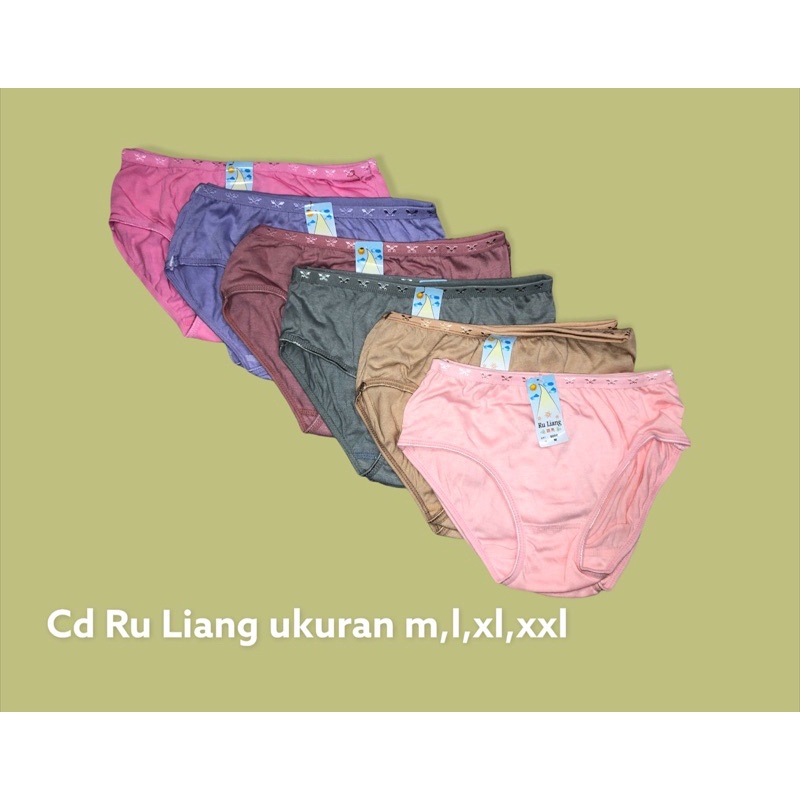 Cd Wanita Ru Liang M-XXL
