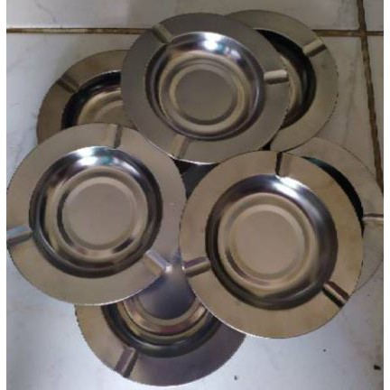 Asbak Kotak Stainless Steel / Asbak Murah / Asbak kaleng / ashtray