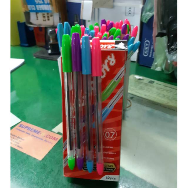 

Pen/Pulpen Zebra Pic-colors Hitam 12pc