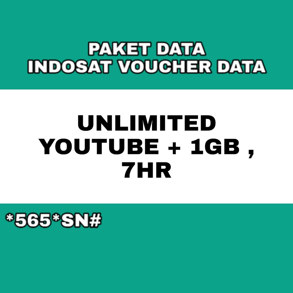 kuota internet indosat paket data youtube unlimited seminggu kuota internet kuota data reguler murah