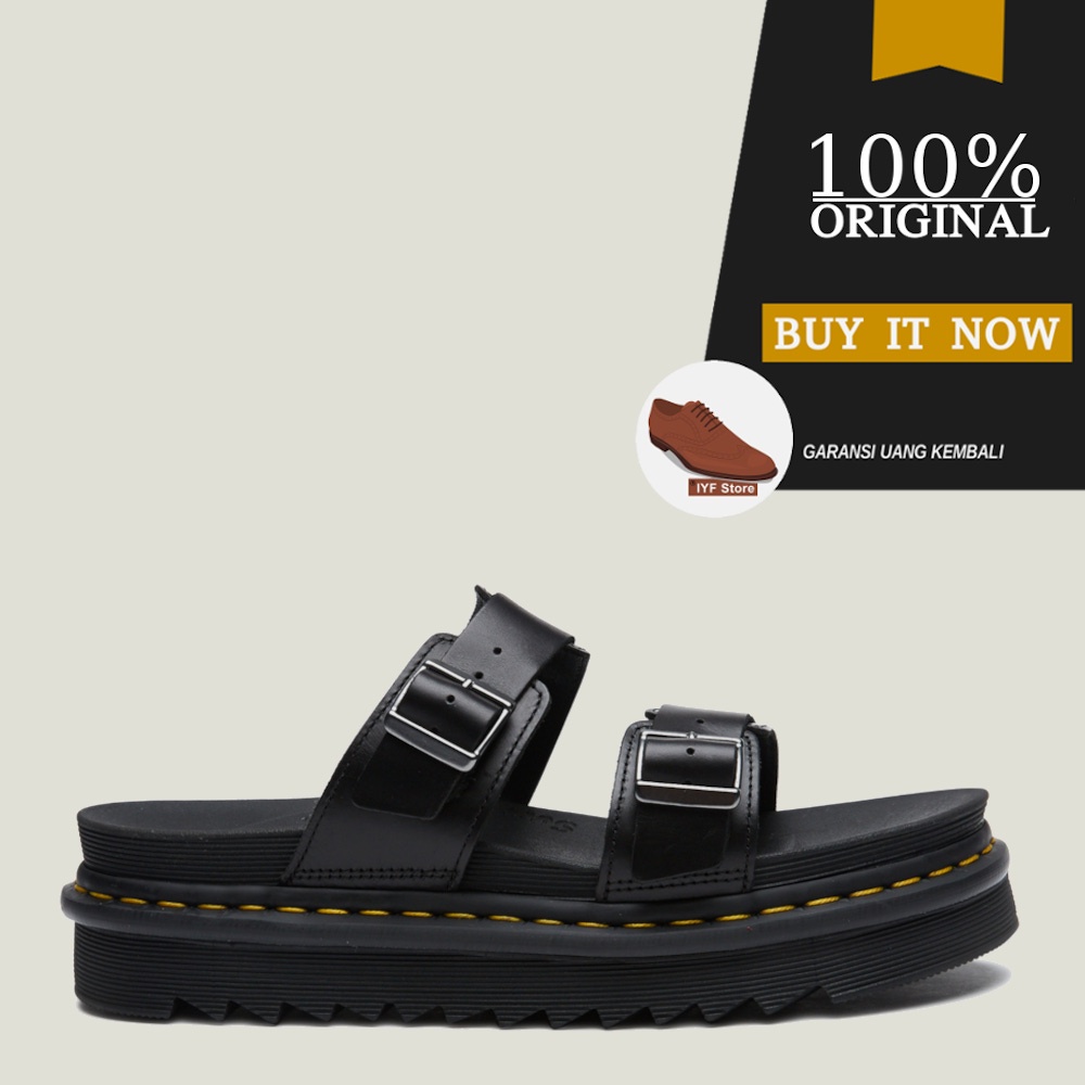 Sandal Original Dr. Martens Myles Slip On - Black Brando  Art. Code : 23523001