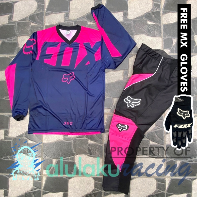 Jersey &amp; Celana MX Trail Motocross - Paket Bundling FOCT0712-F41