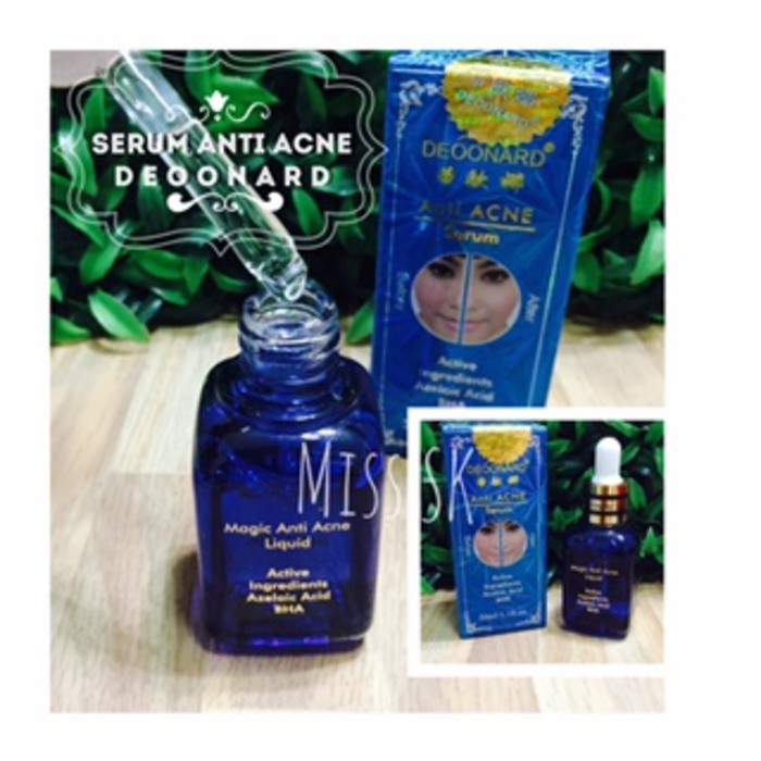 SERUM ANTI ACNE DEOONARD / deonard biru