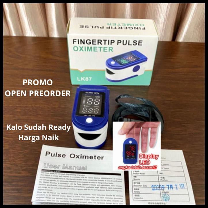 Buruan Beli - Oximeter Fingertip Pulse Oxymeter Layar Led Lk87