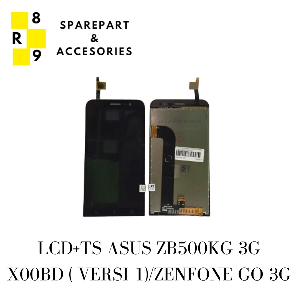 LCD + TS FULLSET ASUS ZB500KG HITAM 3G / X00BD ( VERSI 1) / ZENFONE GO 3G