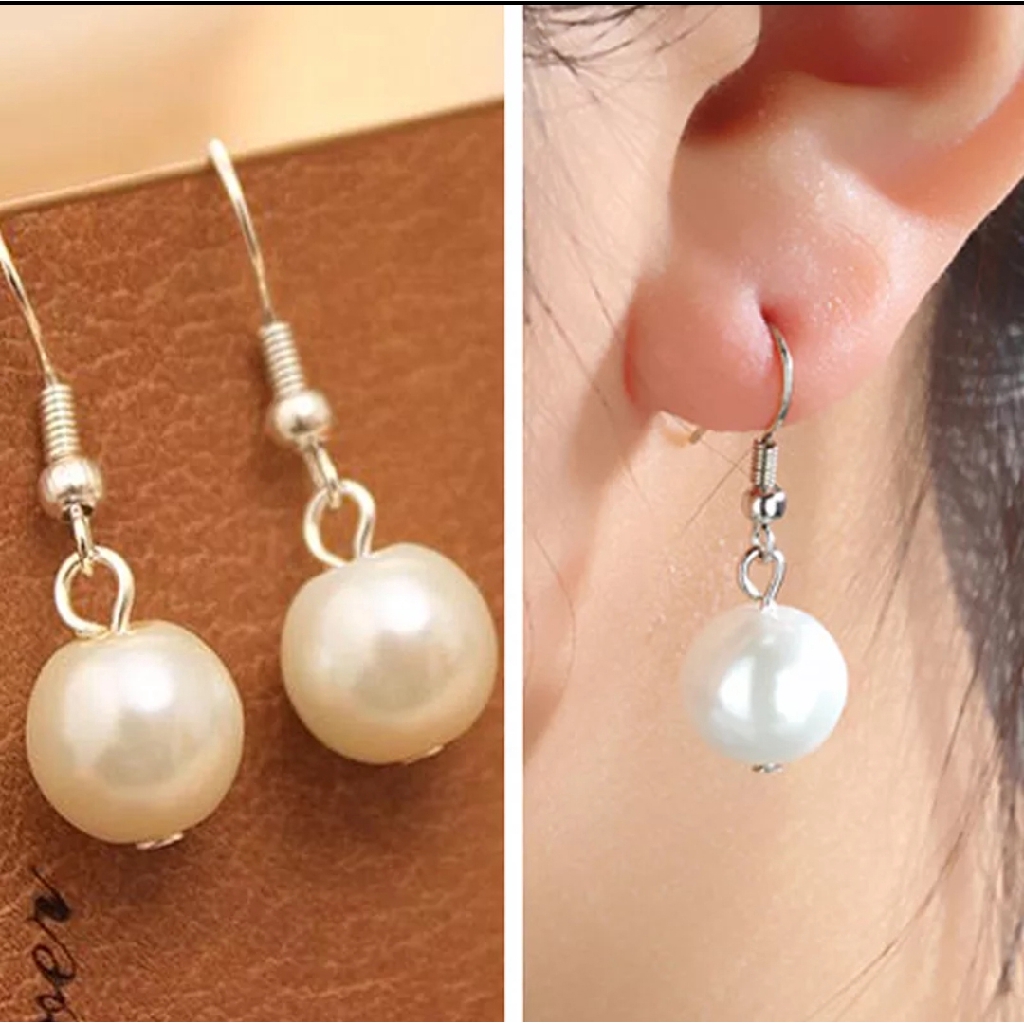 Anting mutiara korea anting simple anting fashion 512