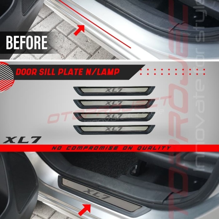 Sill Plate Samping Suzuki XL7 Door Sill Plate No Lamp OTOPROJECT