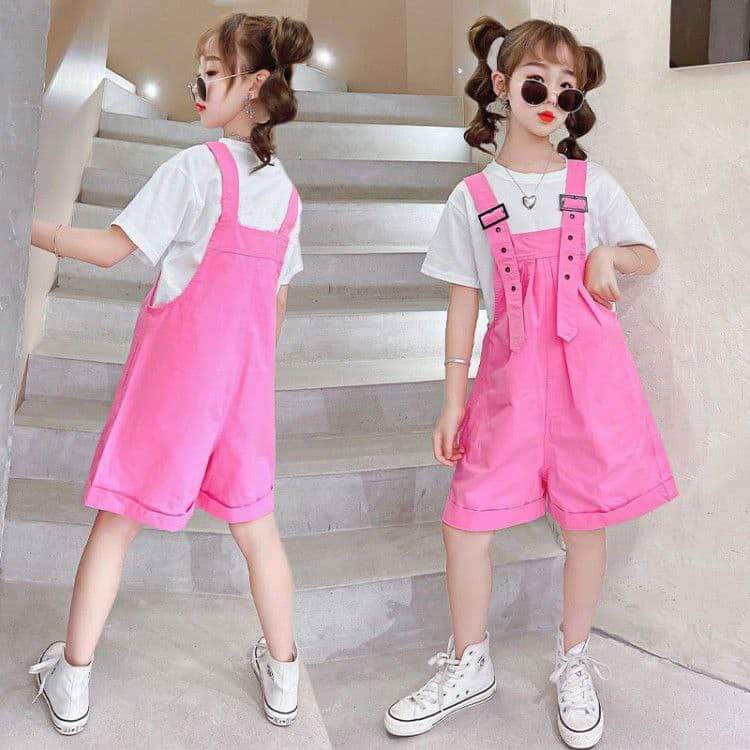 Baju Overall Celana Anak Perempuan Kiddy