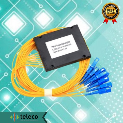 Passive splitter / pasif spliter 1:8 fiber optic MODULAR