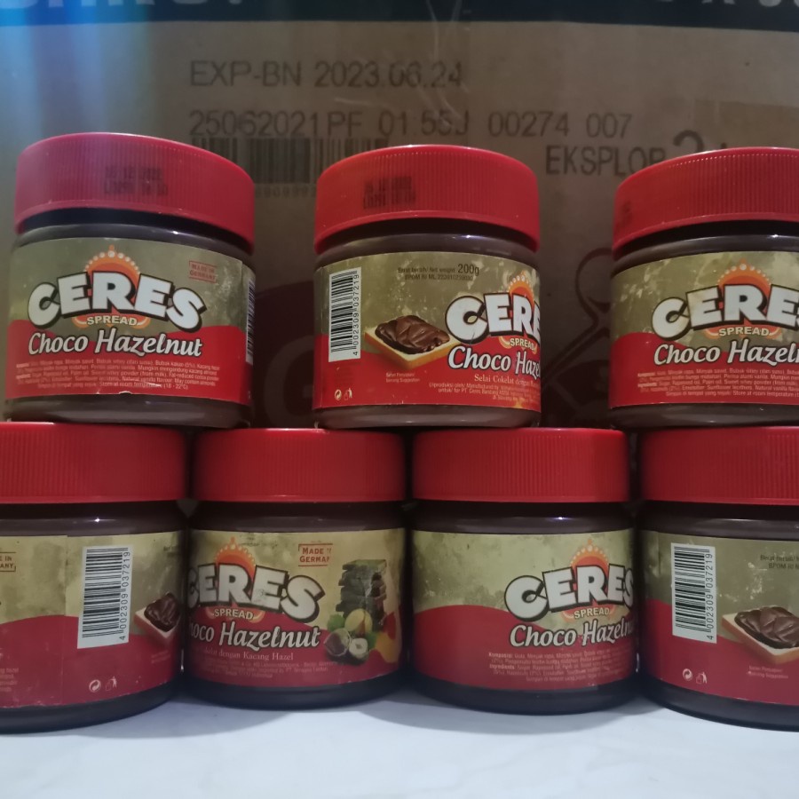 

CERES CHOCO HAZELNUT 200 GR