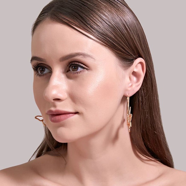 anting kupu kupu three butterfly earrings (3f4) jan279