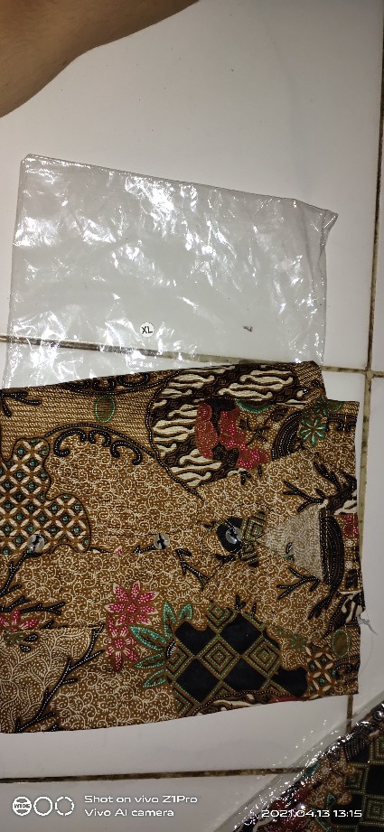 Promo Batik Couple Keluarga Sarimbit Sania Ruffle Batik Ori Ndoro Jowi Motif Toples