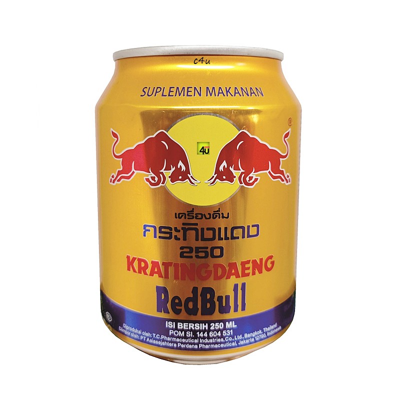 

Kratingdaeng Red Bull - Energy Drink - 250ml GOLD IMPORT