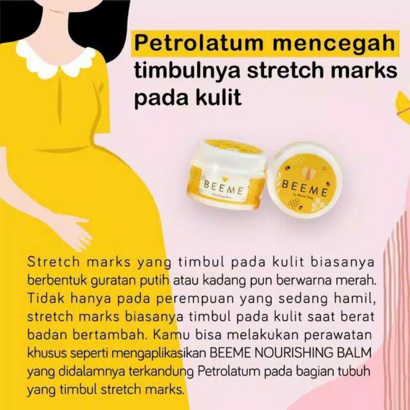 Cream Beeme Nourishing by Mama Shey Original BPOM