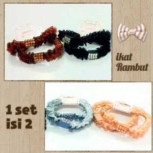 IKAT RAMBUT BERENDA SET MATA