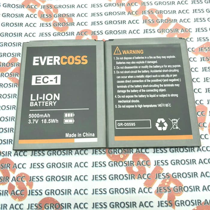 Baterai Battery Original Double Power Evercoss Cross A26B , EC-1 , EC1