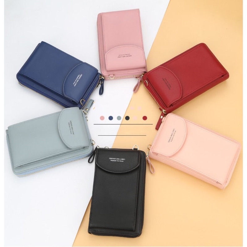 TAS HP SELEMPANG WANITA SLINGBAG WANITA MEGAN BAHAN MINISO PREMIUM-7