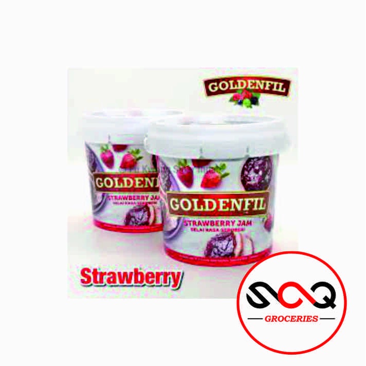 

Goldenfil Strawberry 1Kg Selai