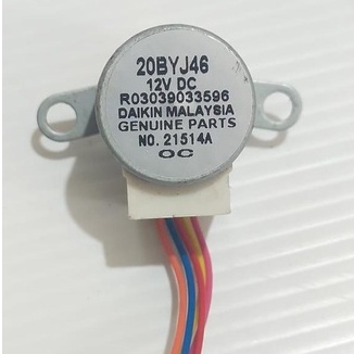 Motor swing ac daikin thailand soket mini 12v DC