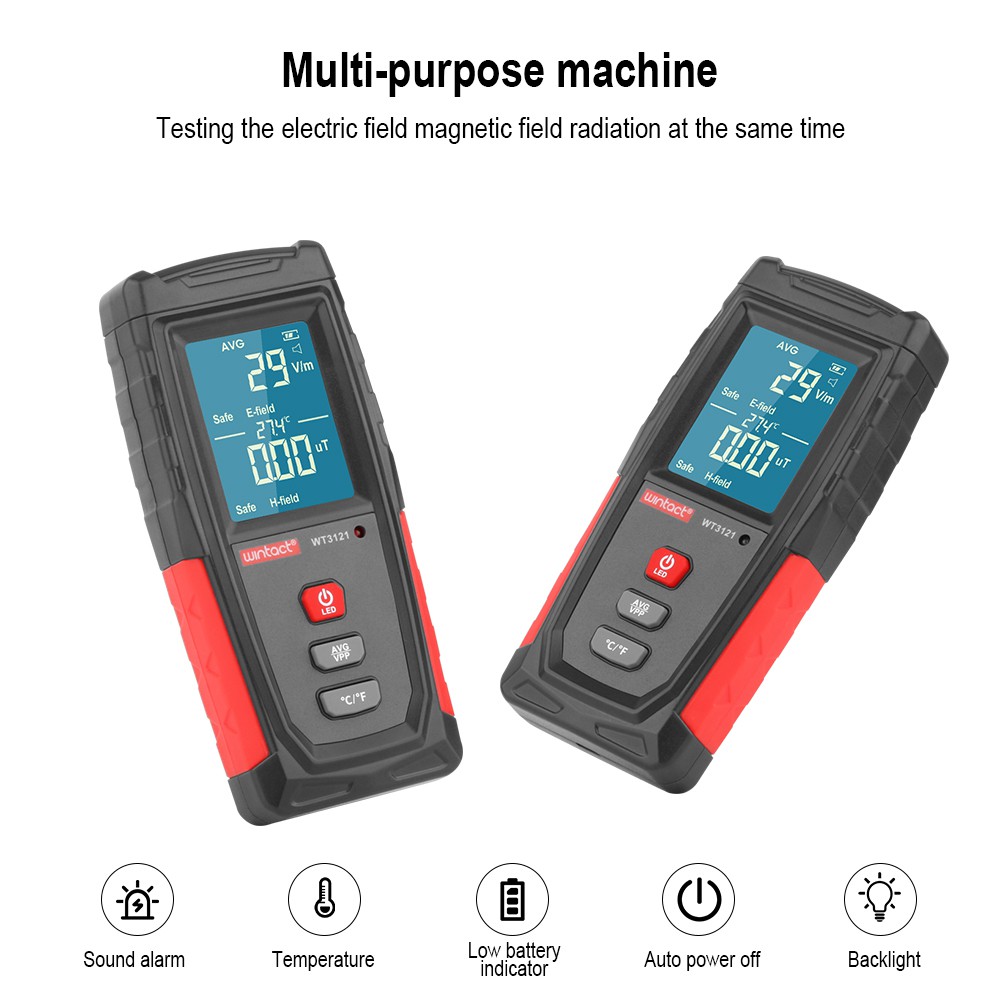 RADIATION TESTER ALAT TES RADIASI MEDAN MAGNET LISTRIK FIELD CEK UJI ELECTRICITY DETECTOR DETECT