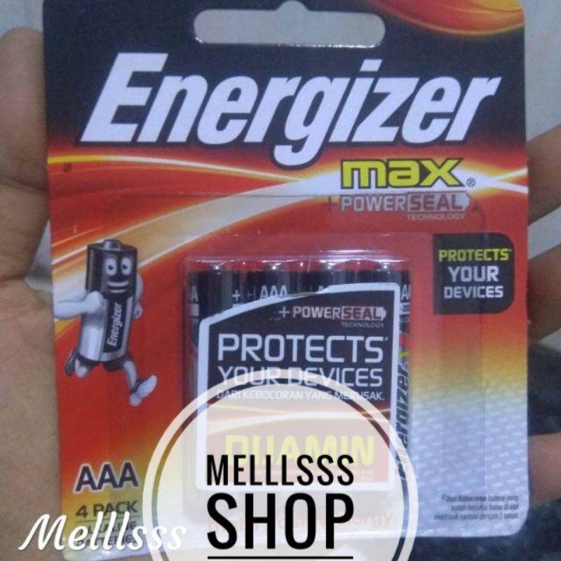 BATERAI ENERGIZER MAX AAA ISI 4 BATERAI