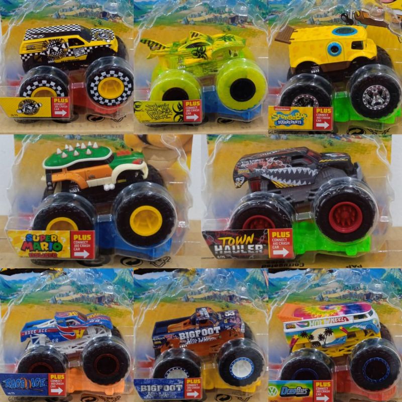 BEST SELLER | (2/2) TERBARU 2022 Diecast Hot Wheels Monster Trucks JURASSIC WORLD DOMINION T REX VELOCIRAPTOR BETA GIGANOTOSAURUS INDORAPTOR Jam Marvel mega wrex Spiderman Shark Back to the future Bigfoot BTTF TIGER samson treasure hunt ford raptor