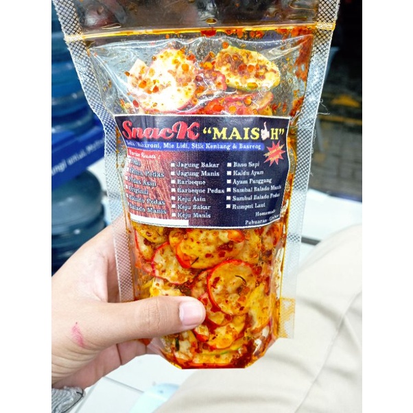 

Ala snack Krupuk seblak basah halal 100gr