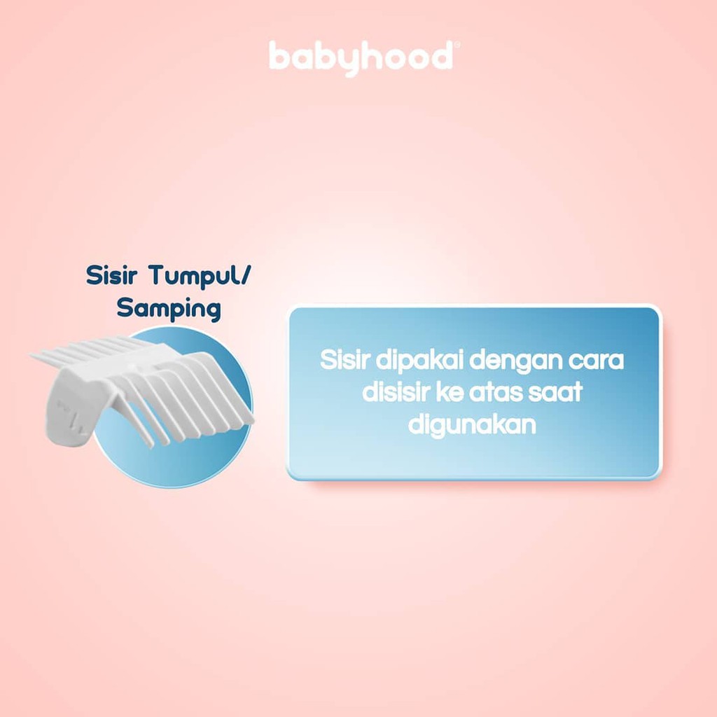 Babyhood Hair Clipper  (Alat cukur Rambut bayi)