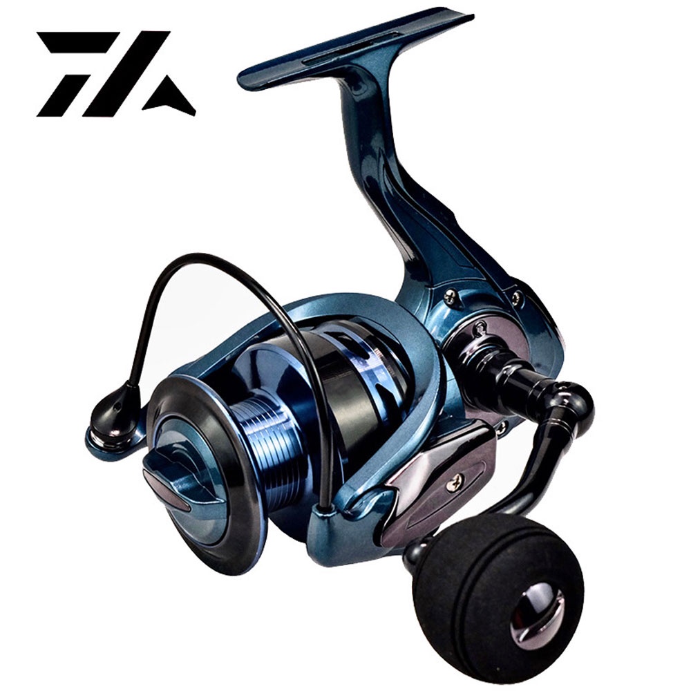 TA Reel Pancing Spinning Fishing Reel 14+1 Ball Bearing 5.5:1 - D3000 - Black