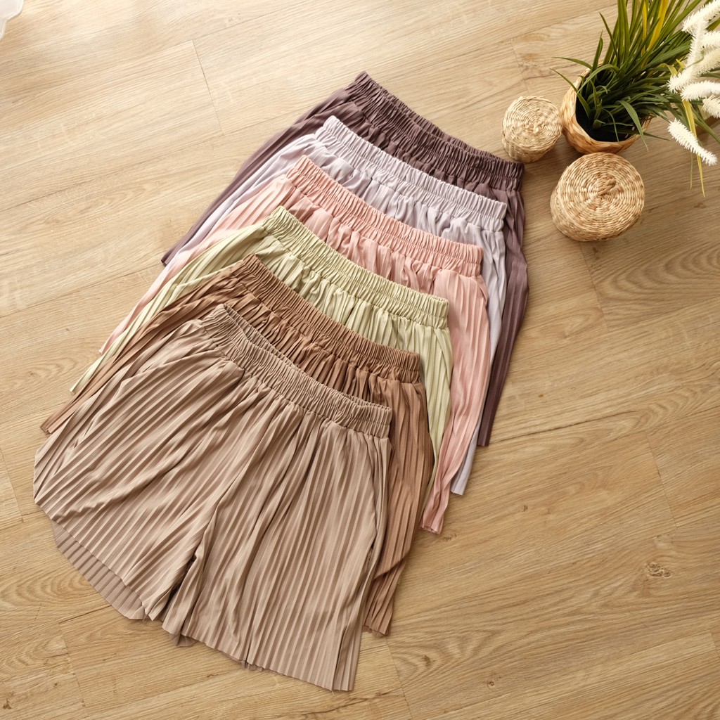 Dori Pleated Pants Celana Wanita