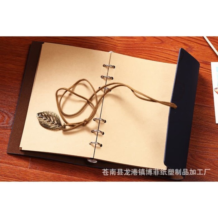 QUALITY Buku Gambar Sketsa Sketchbook Note Diary agenda pirate leather journal