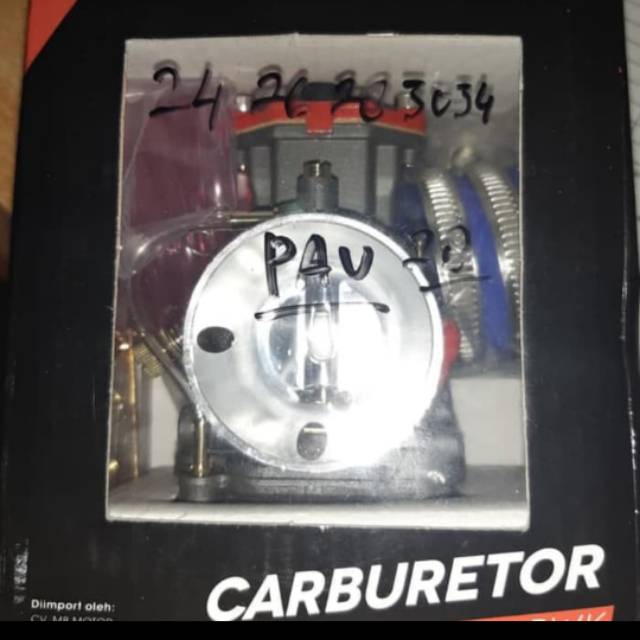 karbulator | carburetor PWK Kotak 24 Scarlet